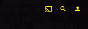 Jellyfin TV-style layout excerpt comparable to Android TV or Chromecast clients.